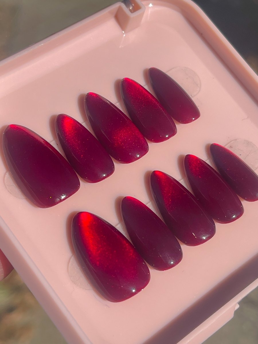 Ruby Slippers |Custom Pre-Designed Press-on Nail Set