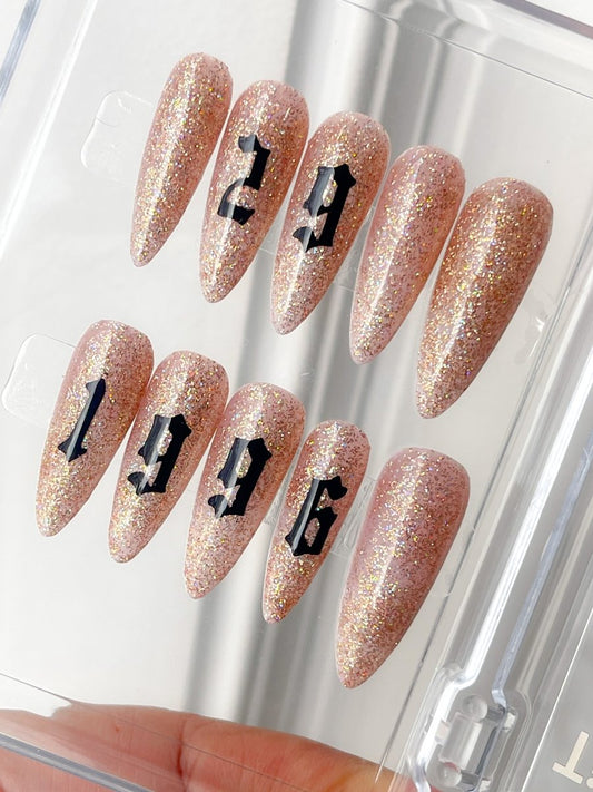 Birthday  Lady | Custom Press-on Nail set