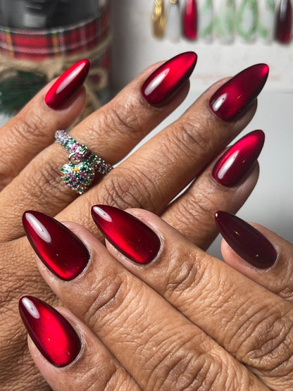 Ruby Slippers |Custom Pre-Designed Press-on Nail Set