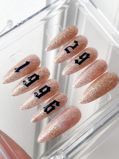 Birthday  Lady | Custom Press-on Nail set