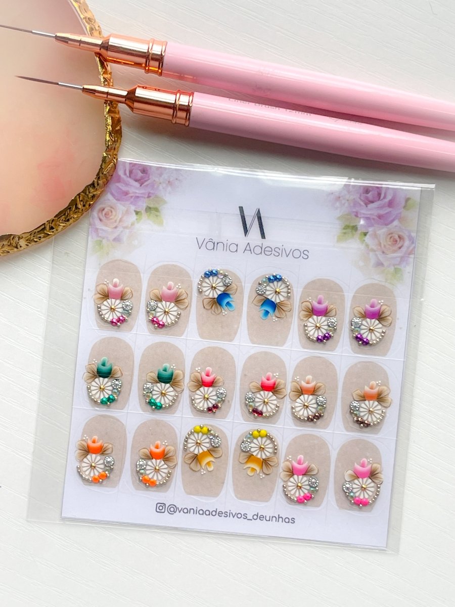 Springtime Serenity | Luxury Nail Art Decals