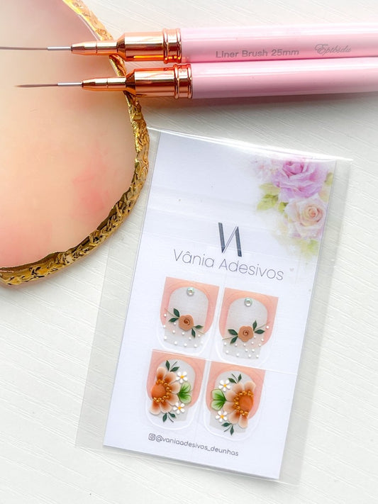 Blush Blossom | Luxury Nail Art Decals