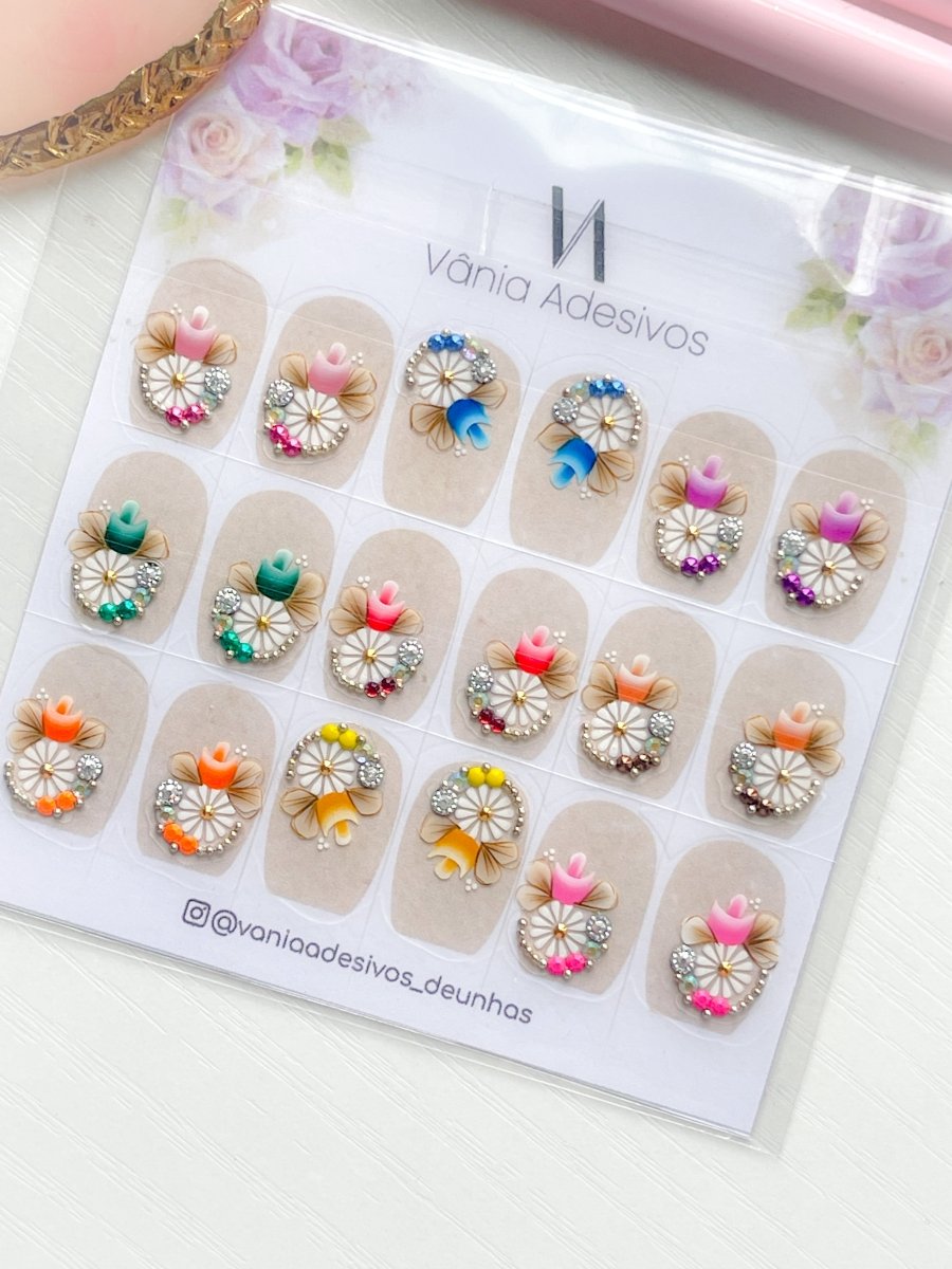 Springtime Serenity | Luxury Nail Art Decals