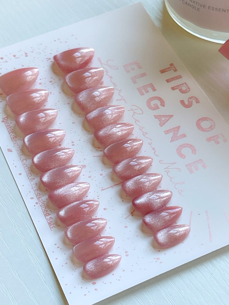 Sweetie Pie | Ready to Ship Press-On Nails | 30 piece set