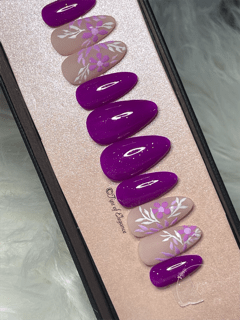 Beauty Is Her Name |Pre-Designed Custom Press-on Nail set