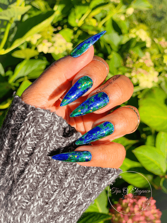 New Earth | Pre-Design Custom Press-on Nail Set