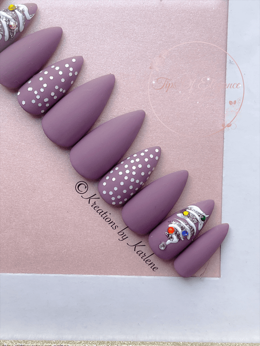 Winter Fest | Pre-Design Custom Press-on Nail Set