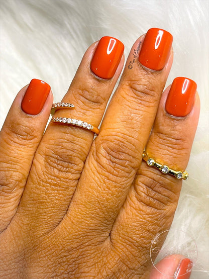 Solid Fall Colors: Featuring Madam Glam Color Collection | Pre-Design Custom Press-on Nail Set