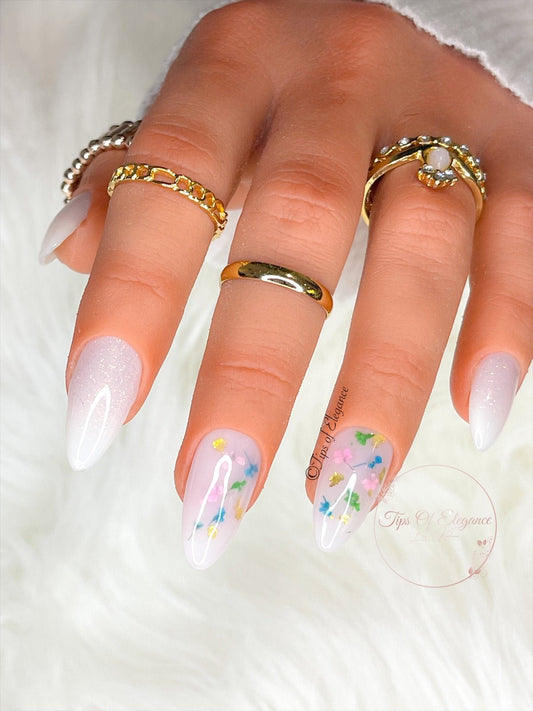 English Garden | Pre-Design Custom Press-on Nail Set